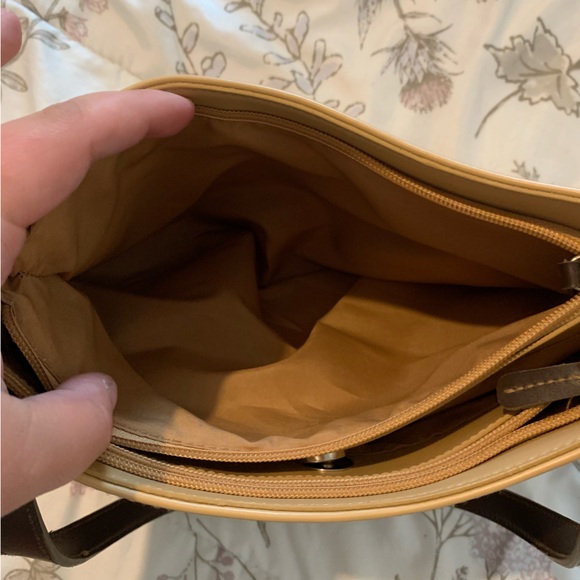 Tan & Brown Leather Purse - Picture 5 of 7